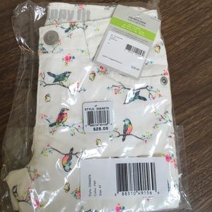 Carters skinny girls bird jeans 4T