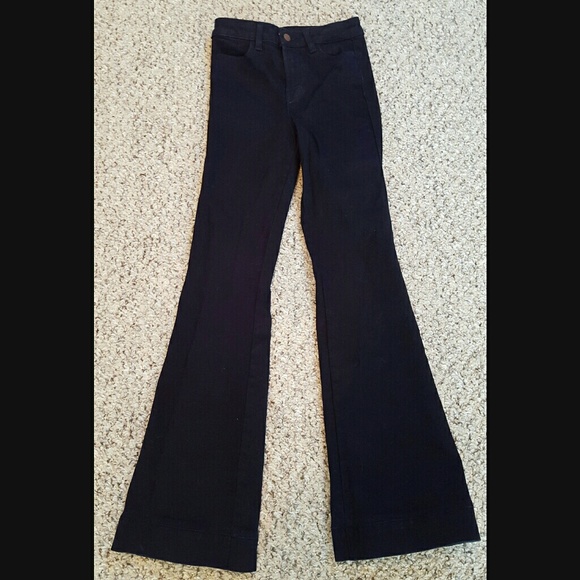 J Brand Doll high waist bell bottoms size 26