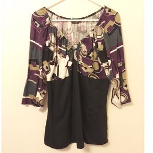 Dressy 3/4 Sleeve Top