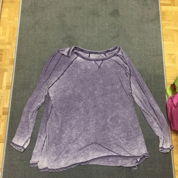 Lane Bryant purple long sleeve