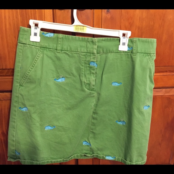 J. Crew whale print skirt