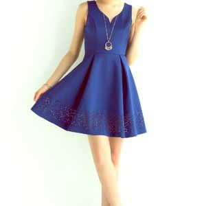 Brand New Francesca's Blue Dress