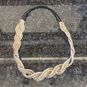 Anthropologie Rhinestone Headband