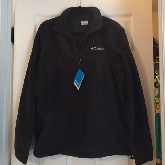 Columbia Black Mens Steen's Mountain Fleece Jacket