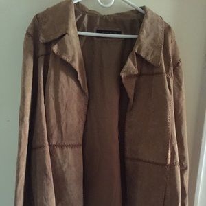 Brown leather Jacket