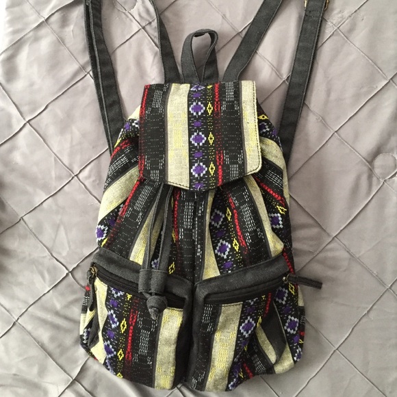 Poncho style backpack