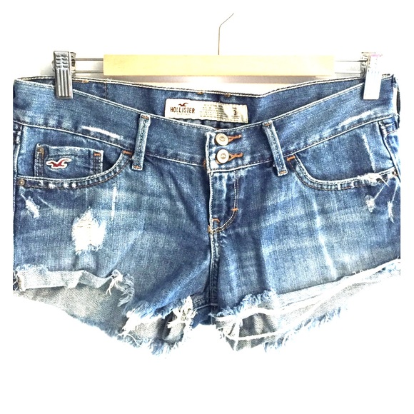 Hollister Pants - Hollister distressed jean shorts
