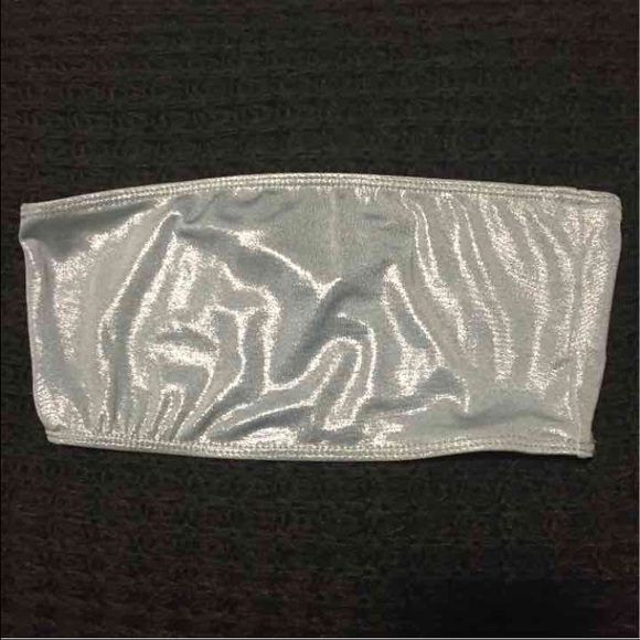 top shop holographic bandeau ✨✨