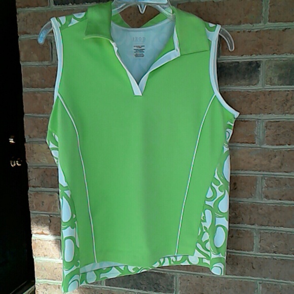 IZOD PerformX Cool FX Sleeveless Golf Polo Shirt