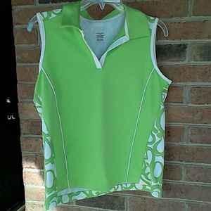 IZOD PerformX Cool FX Sleeveless Golf Polo Shirt