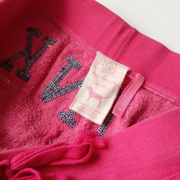 Pink Capri Sweat Pants - Picture 2 of 4