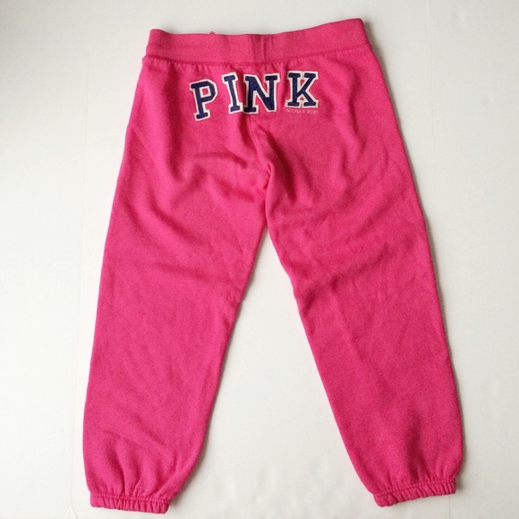 Pink Capri Sweat Pants - Picture 4 of 4