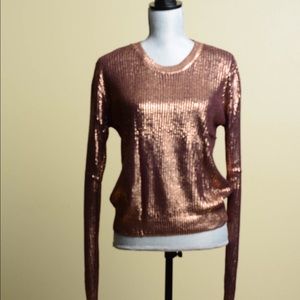 Soft metallic sweater💋