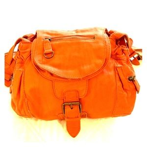 Anthropology leather purse