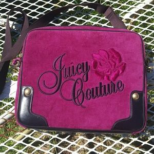 Juicy Couture laptop messenger bag