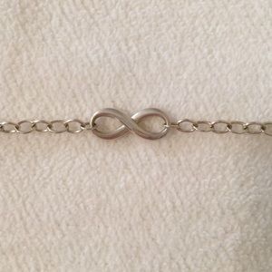 Tiffany & Co sterling silver infinity bracelet
