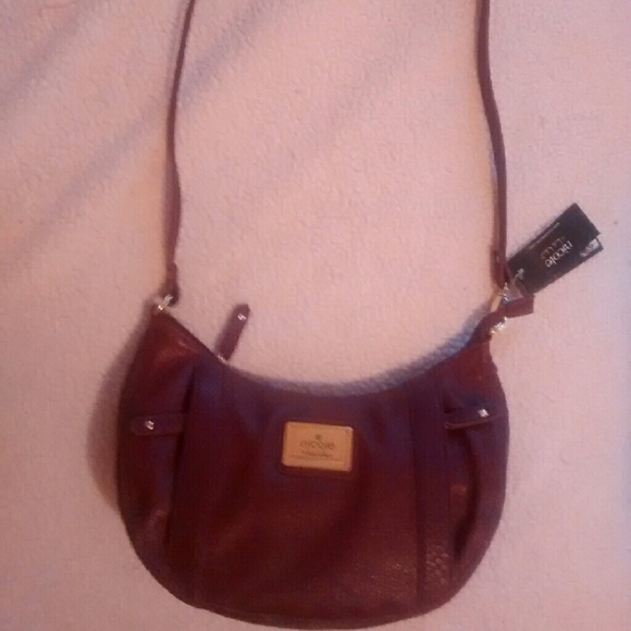 Burgundy purses