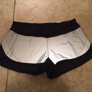 Reflective Lululemon shorts