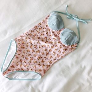 Wildfox Floral One Piece