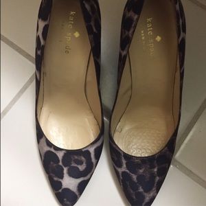 Kate Spade Leopard Wedge