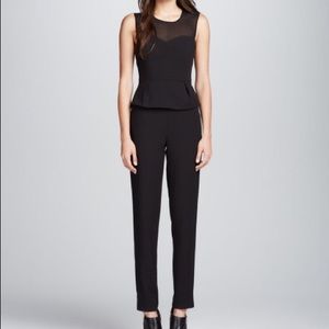 Bcbg peplum jumpsuit