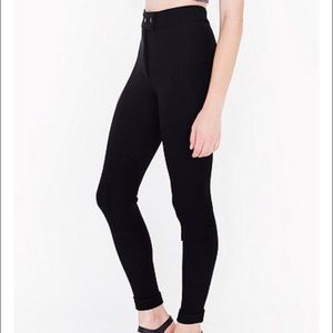 American Apparel riding pants - black