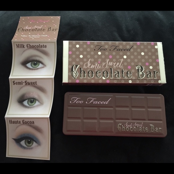 Too Faced Semi-Sweet Chocolate Bar Eyeshadow - Picture 2 of 4