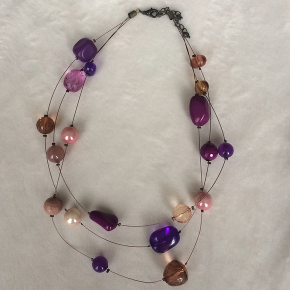 Pre-loved purple necklace!💜