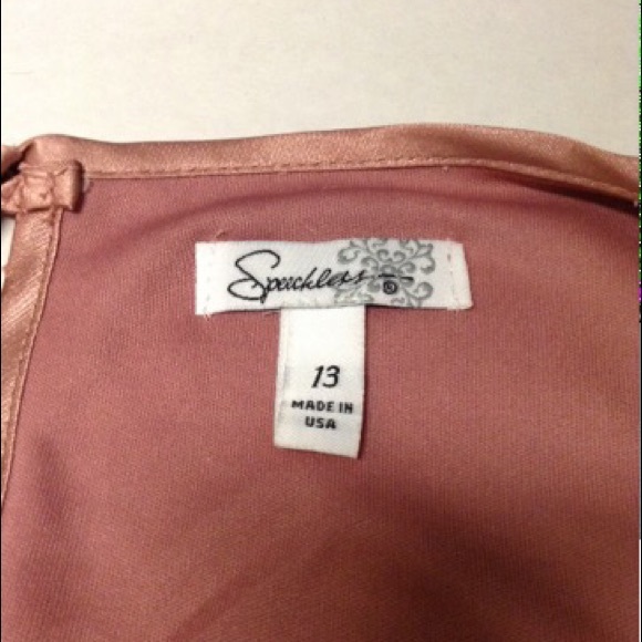 Sale 🚨NWOT Pink and Cream Lace Dress - Picture 3 of 4