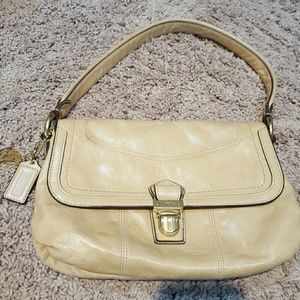Coach leather handbag