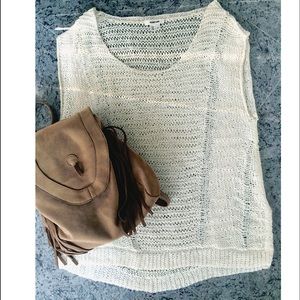 Helmut Lang Mesh-Knit Tank