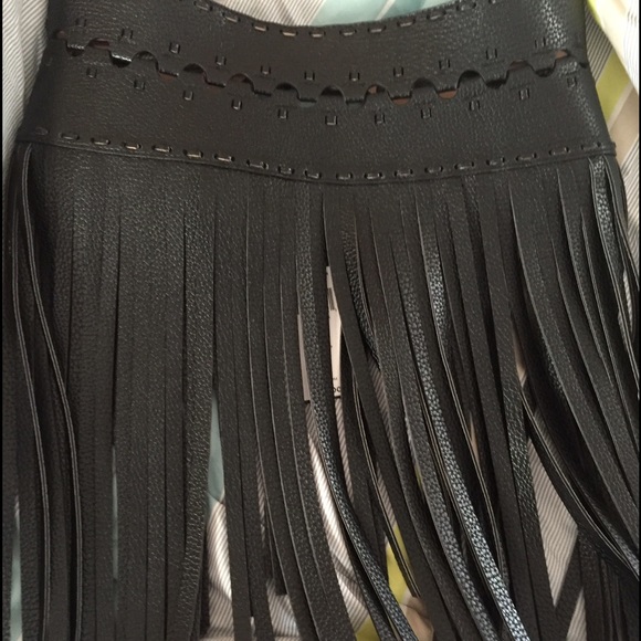 Bcbgmaxazria Fringe Belt
