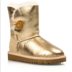 Metallic Gold Ugg Boots