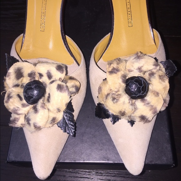 Giuseppe Zanotti heel shoes camoscio beige size 38