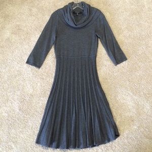 Gray Nine West knit dress.