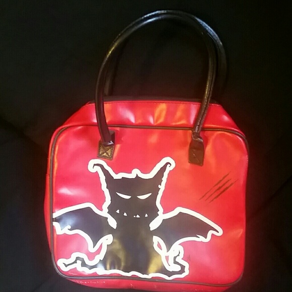 Vatra Inc Red Bat Purse