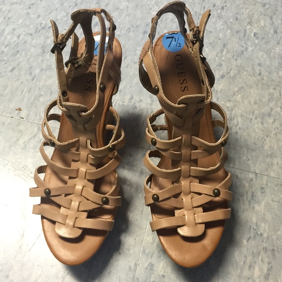 Strappy Wedges