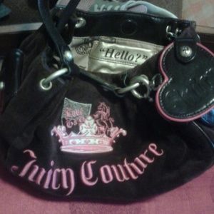 Brown Juicy Couture Velour Bag  * Final Price*