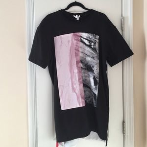 Amazing sweatshirt dress by Helmut Lang.