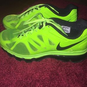 Neon green air max