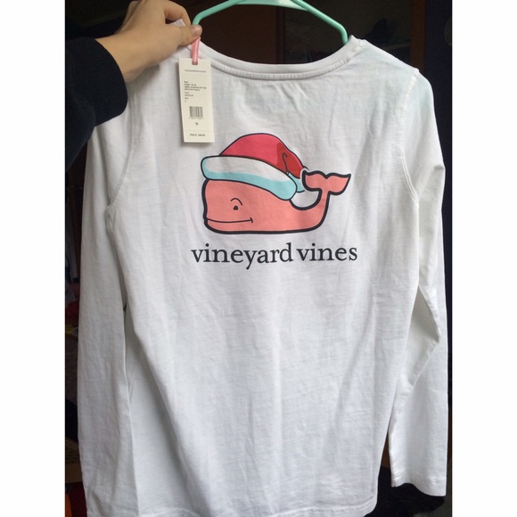 LIMITED EDITION VV Santa Hat Whale Long Sleeve