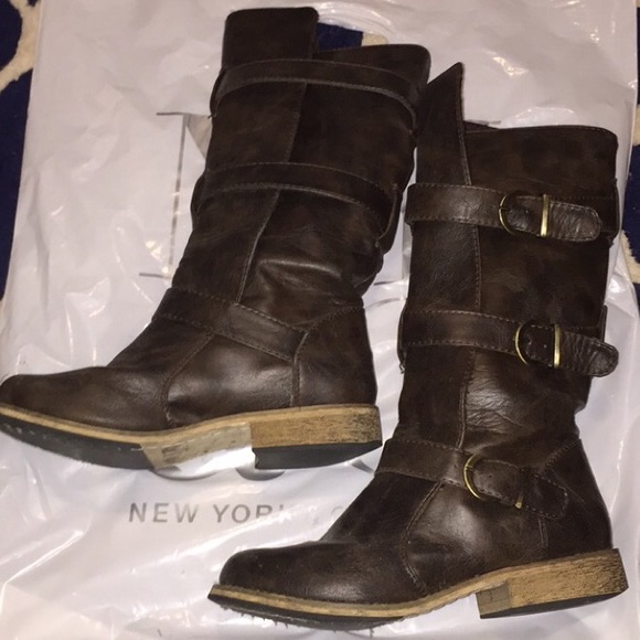 Brown boots