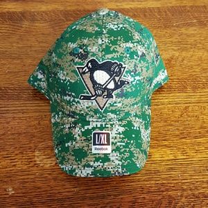 Camo Reebok Pittsburgh Penguins Hat