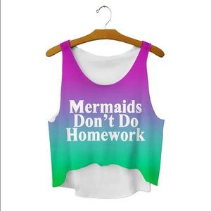 Mermaid Crop Top