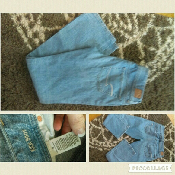 AEO kick boot jeans 8R