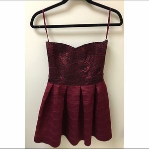 Strapless, stretchy, homecoming or cocktail dress!