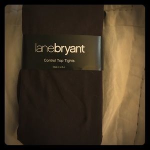 Lane Bryant Control Top Tights (Brown)