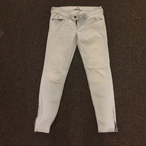 Hollister super skinny light wash jeans