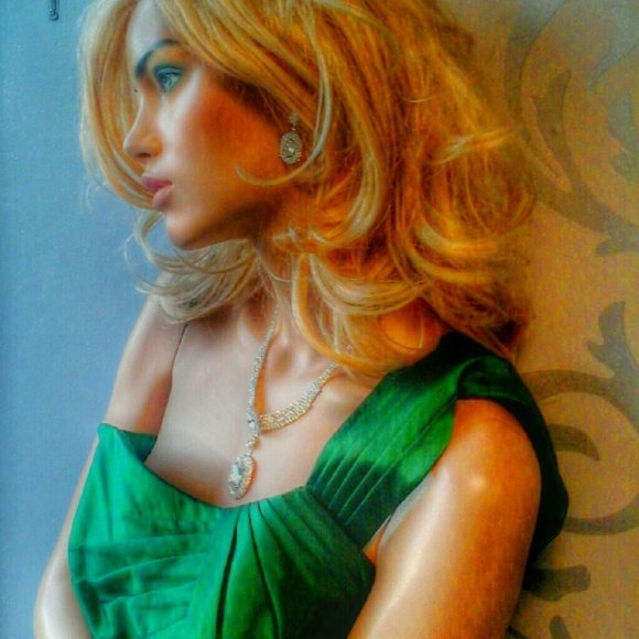 Emerald  Green Dress