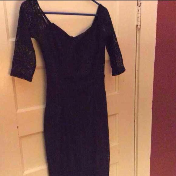 ASOS lace off the shoulder dress - Picture 3 of 3